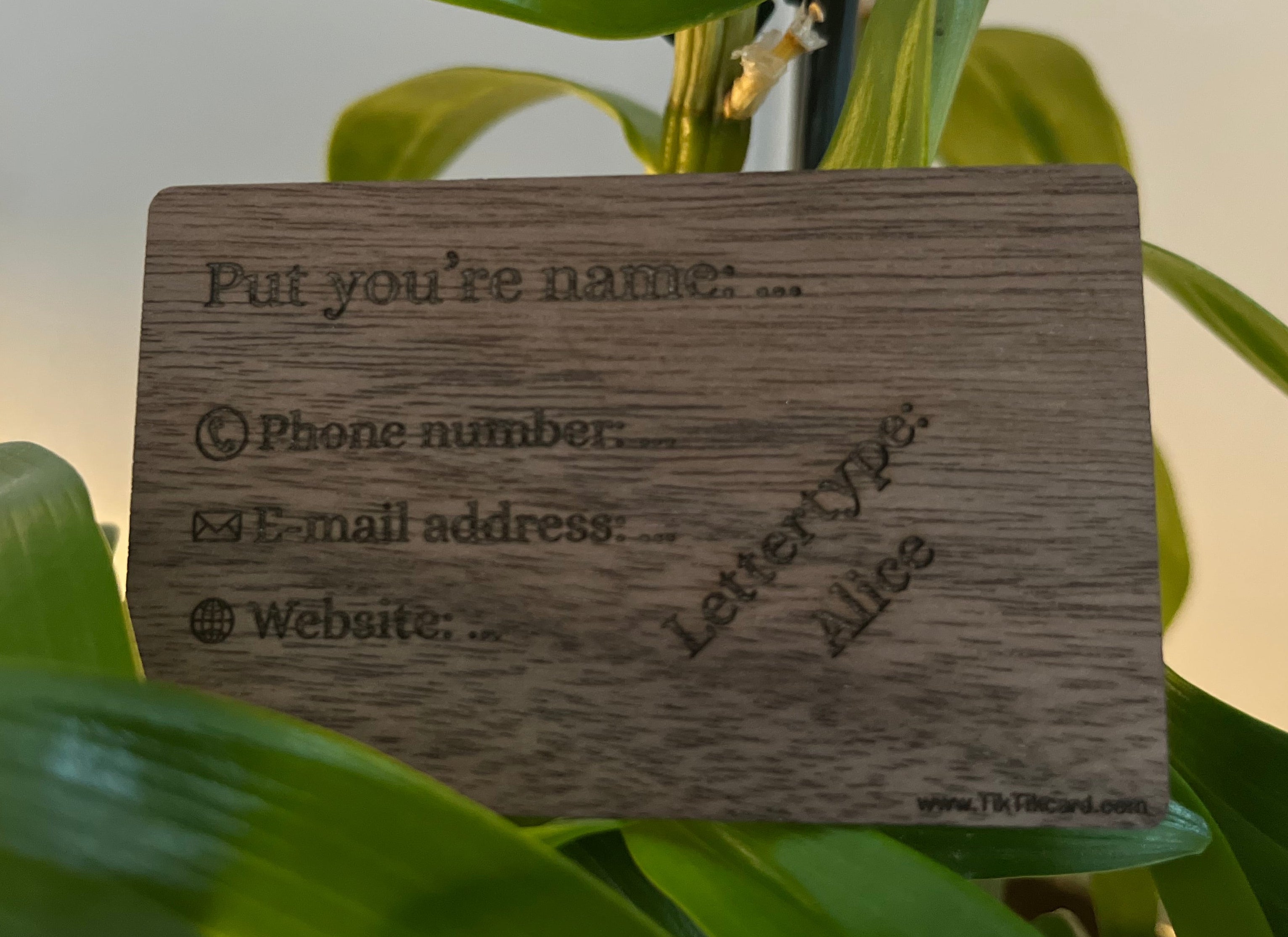 Basswood NFC Businesscard
