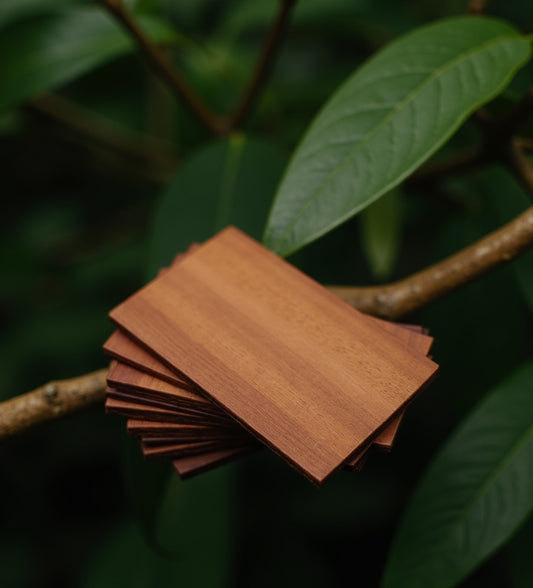 Premium cherry NFC businesscard